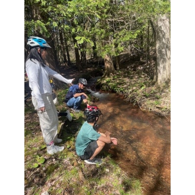 マウンテンバイク半日ガイドツアー　Tシャツ＆レンタルバイク込　1名様