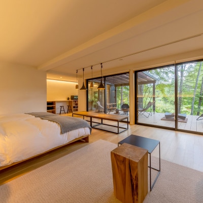 【八ヶ岳PRIVATEWOODS NADA】プライベートサウナ付グランピング宿泊券(30000円分)