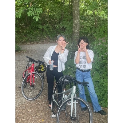 里山サイクリング一日ガイドツアー　ランチ＆レンタルバイク込　1日プラン×3回　1名様