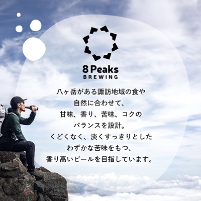 八ヶ岳山麓のクラフトビール　飲み比べ6本セット　【ギフトに】【飲み比べ】【配送不可地域：離島】