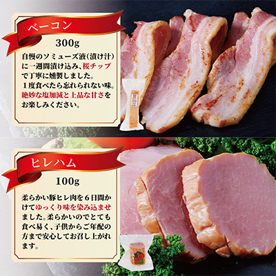 ハム詰め合わせセレクト4選【配送不可地域：離島】