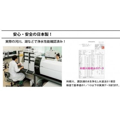 手動式 RO逆浸透膜型 非常用浄水器『コッくん飲めるゾウRO』