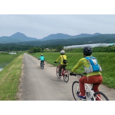 里山サイクリング半日ガイドツアー　Tシャツ＆レンタルバイク込　1名様