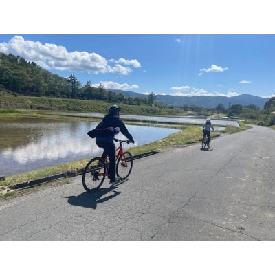 里山サイクリング一日ガイドツアー　ランチ＆レンタルバイク込　1日プラン×3回　1名様