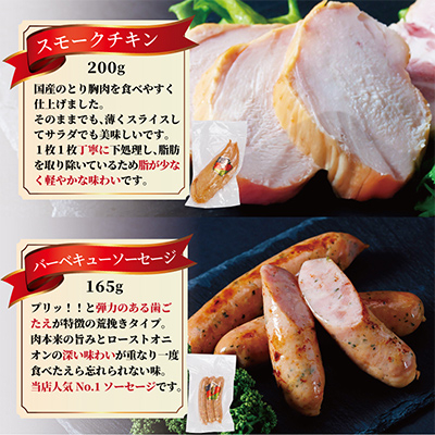 ハム・ソーセージ詰め合わせ 店主おすすめ5種【配送不可地域：離島】