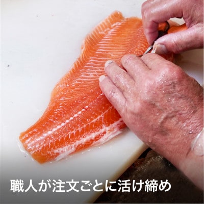 【発送月固定定期便】冷凍 八ヶ岳信州サーモン 150g×2パック全4回【配送不可地域：離島】