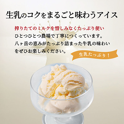 八ヶ岳農場 復刻版バニラアイス 6個【配送不可地域：離島】