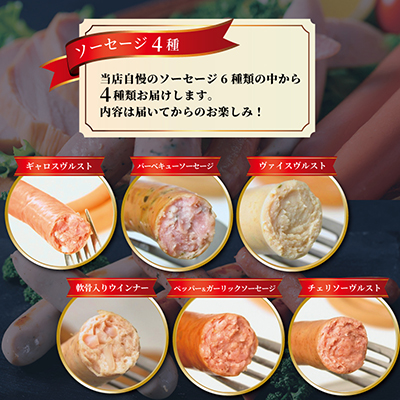 ハム・ソーセージ詰め合わせ 厳選ギフトセット【配送不可地域：離島】