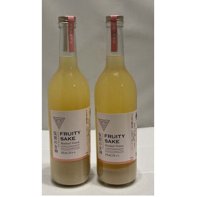 仮面の女神 クラフトドブロク もも(720ml×2本)　信州味噌の丸井伊藤商店