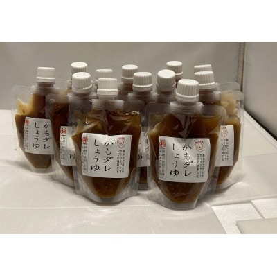 かもだれ しょうゆ(150g×12本)　信州味噌の丸井伊藤商店