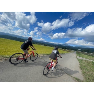 里山サイクリング一日ガイドツアー　ランチ＆レンタルバイク込　1日プラン×3回　1名様