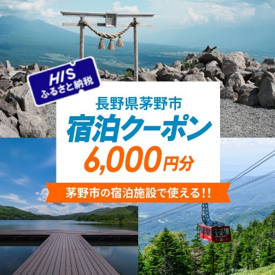 HISふるさと納税宿泊予約専用クーポン(長野県茅野市)6,000円分