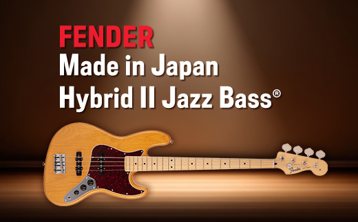 FENDER MADE IN JAPAN HYBRID II JAZZ BASS(R)