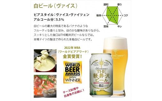【ヴァイス】クラフトビール350ml　24缶　THE軽井沢ビール　詰合せ
