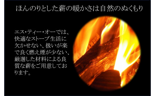 薪ストーブ用 薪 40cm　約20kg アウトドア　BBQ用　キャンプ　暖炉　焚火　乾燥薪【 長野県 佐久市 】
