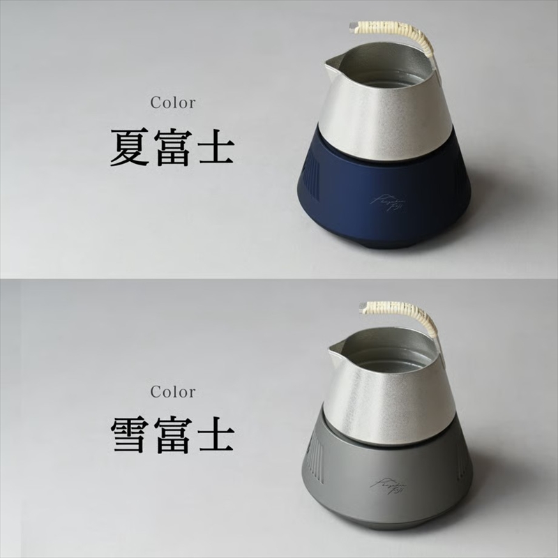 hiyakan fuji 冬富士シルバー【 日本酒器 錫酒器 熱燗 冷酒 能作 工芸 酒かん器 酒燗 錫 錫器 信州 長野県 佐久 】