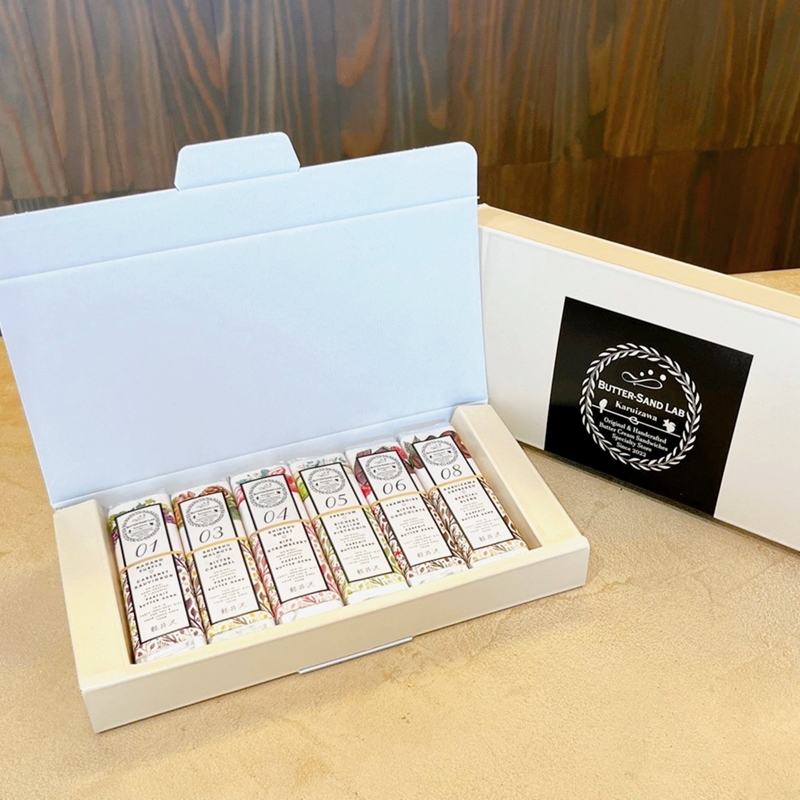 【2026年3月中旬以降発送】スタンダードBox おすすめセット（パルフェバターサンド6本入り）） バターサンドラボ軽井沢 先行予約 スイーツ デザート 焼菓子 クッキー 食べ比べ 冷凍 おうちカフェ