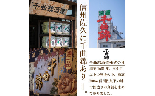 信州佐久　日本酒　千曲錦　全量山田錦純米大吟醸　300ml×12本セット【 日本酒 酒 さけ 長野県 佐久市 】