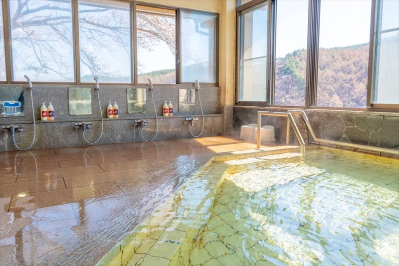 【昼食付日帰りプラン２】春日温泉もちづき荘　選べるいろどり御膳「鯉太郎御膳」　【2名様用】【春日温泉　もちづき荘　自慢の源泉かけ流し　滝風呂　国民宿舎　長野県 佐久市 】