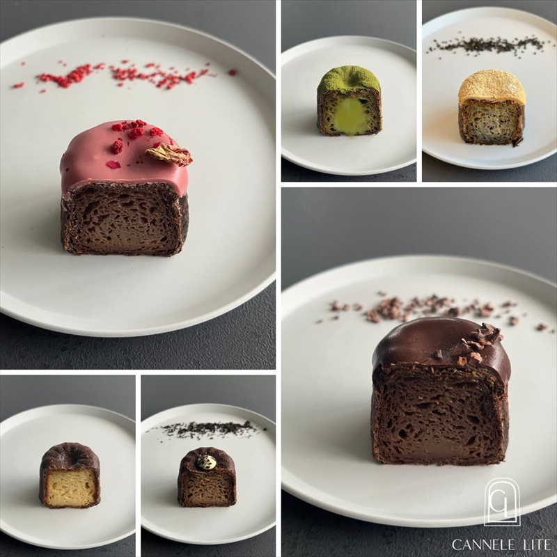 【カヌレリテ】上質素材のカヌレ6種6個（シグネチャーアソート）| 冷凍 菓子 おうちカフェ スイーツ デザート 食べ比べ 詰め合わせ
