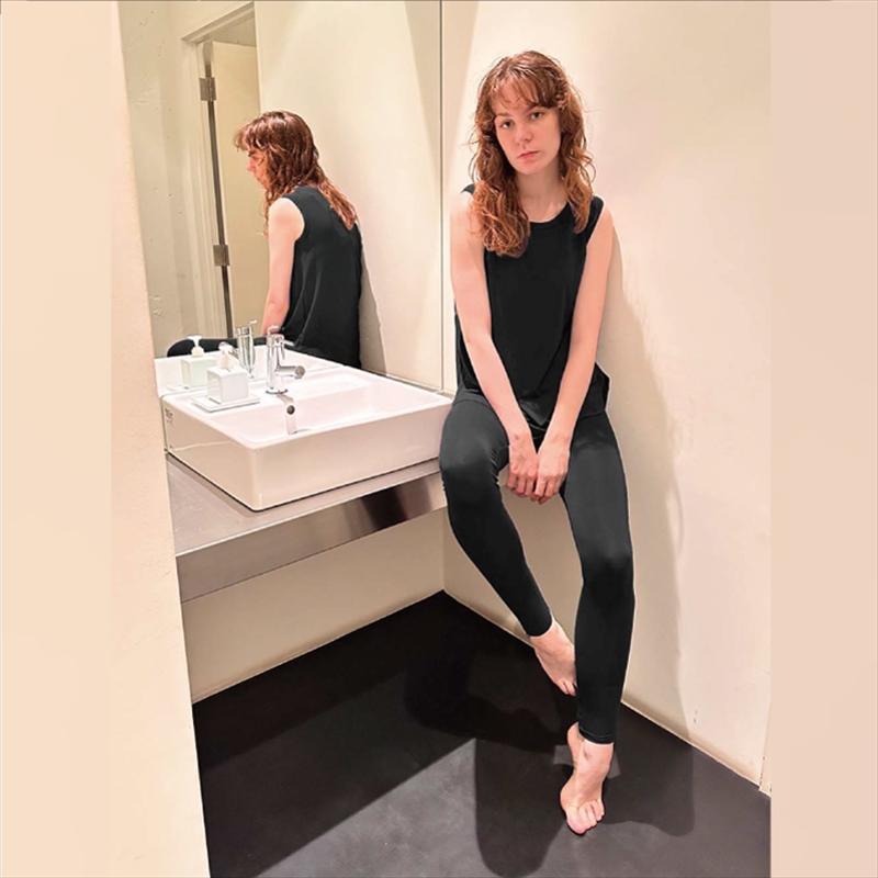 温度調節素材見せるインナー／ 暑いときは涼しく、寒いときは温めてくれる／レーヨンレギンス （ブラック・Fサイズ） 【 インナー 下着 長野県 佐久市 】