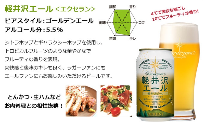 【THE軽井沢ビール】クラフトビール350ml　3種12缶　地ビール　飲み比べ　詰合せ