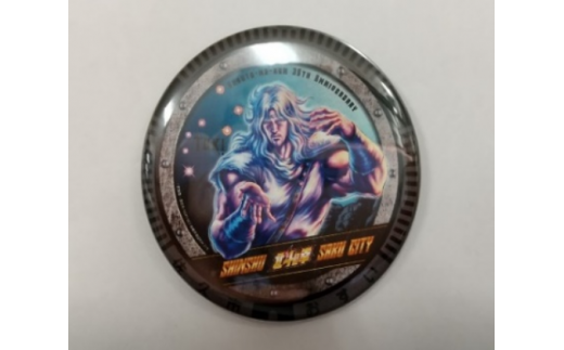 北斗の拳　デザインマンホール缶バッジ