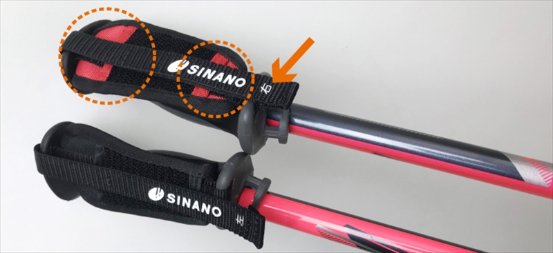 SINANO『レビータＬａ くっしょん （レッド）』＜沖縄県・離島は配送不可＞   シナノ ステッキ ポール 歩行 ウォーキング サポート 運動 転倒防止 父の日 母の日 敬老 健康 衝撃吸収 ギフト プレゼント 贈り物