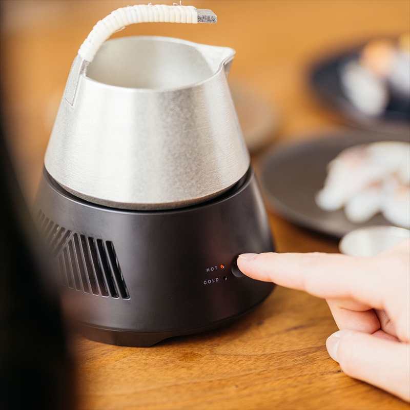 hiyakan PRO スタンダードセット【日本酒器 錫酒器 熱燗 冷酒 能作 工芸 酒かん器 酒燗 錫 錫器 信州 長野県 佐久】