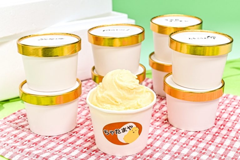 「ちゃたまや」のたまごジェラート 8種×各1個 セット(北海道・沖縄県・離島発送不可)| アイスクリーム