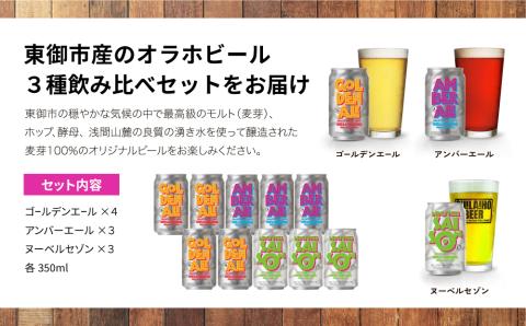 オラホビール３種10本セット クラフトビール 飲み比べ