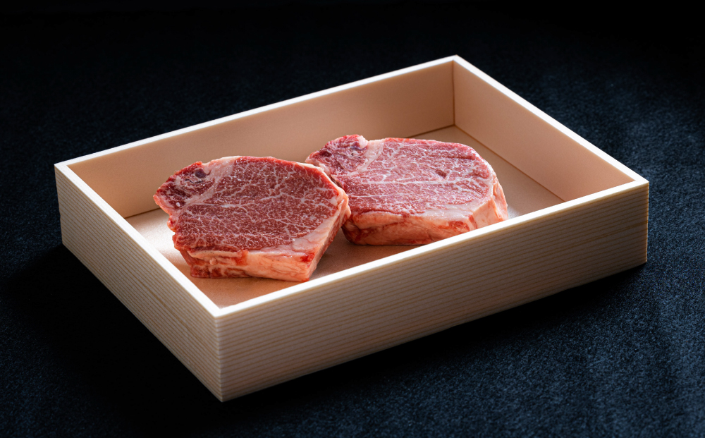 【信州プレミアム牛】牛ヒレステーキ 150g×2枚（小田切牧場）｜長野県 東御市 黒毛和牛 霜降り 牛肉 冷凍 人気 ギフト