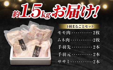 信州黄金シャモ1羽まるごとセット