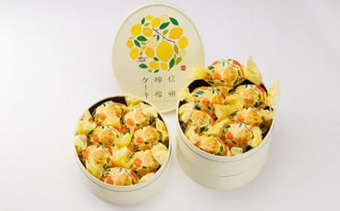 【6回定期便】御菓子処花岡　檸檬ケーキ14個