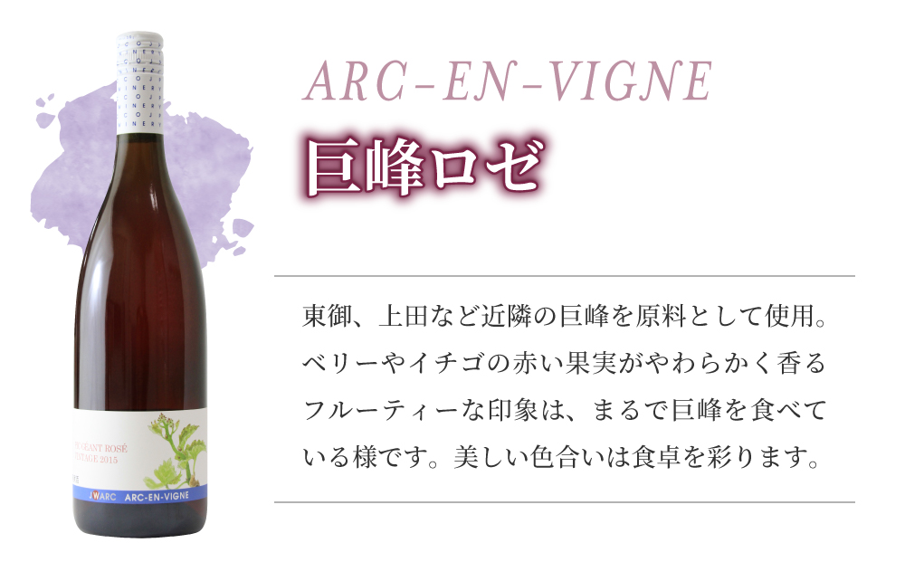 【アルカンヴィーニュ】ワイン・シードル 3種セット(巨峰 スパークリング・シードル・巨峰ロゼ) ワインセット ミックス ギフト お酒 飲み比べ プレゼント お取り寄せ 美味しい 長野県東御市