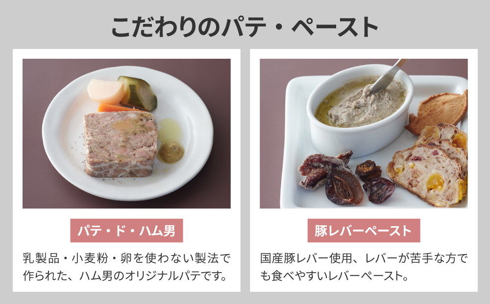 【自家製ソーセージハム男】バラエティセット