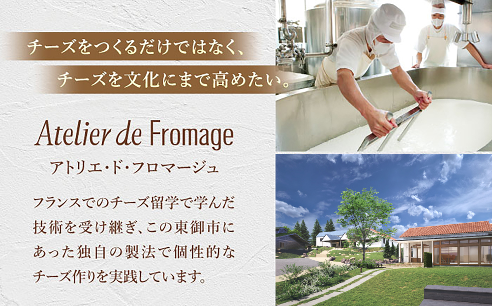 【アトリエ・ド・フロマージュ】こだわりチーズ工房の３種のケーキセット（ケイク・ショコラ・ブルー、ケイク・フロマージュ、ラ・フランスロール） 各1個