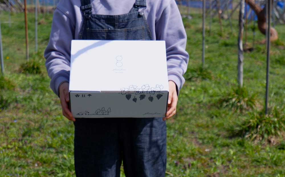 先行受付2025年発送【glasses farm】完熟ぶどうの贈り物（シャインマスカット2房）※2025年9月中旬~10月末頃発送予定