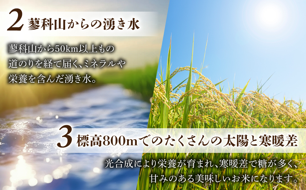 【里山JAPAN】長野県産！生きた土壌で育った御牧原米こしひかり 白米（八分づき・令和7年産）　5kg｜2025年10月上旬以降に発送予定