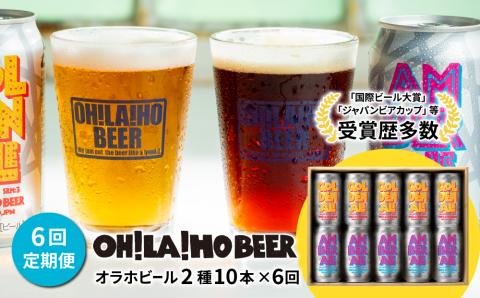 ゴールデンエール＆アンバーエール 10本定期便（6回） クラフトビール 飲み比べ