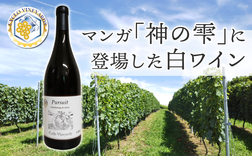 凍霜害 応援!! マンガ「神の雫」に登場したワイン【496ワイナリー】| シャルドネ1本