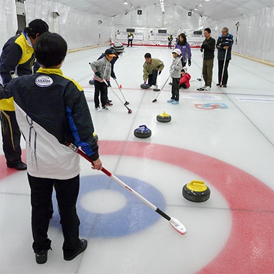 カーリングホールみよた カーリングペア初心者体験券 (平日昼間ご利用)