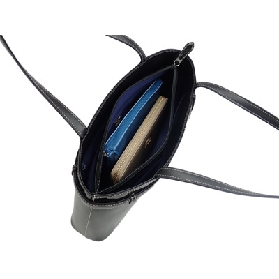 濱野皮革工藝セレブミニショルダーバッグ(ブラック)