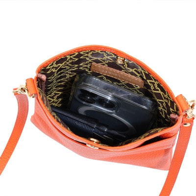 【濱野皮革工藝のショルダーバッグ】ショルダーバッグM(ゴールド)