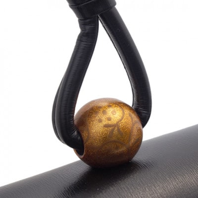 【濱野皮革工藝 HAMANO バッグ】ロイヤルモデル～漆～(ブラック×瑞光)