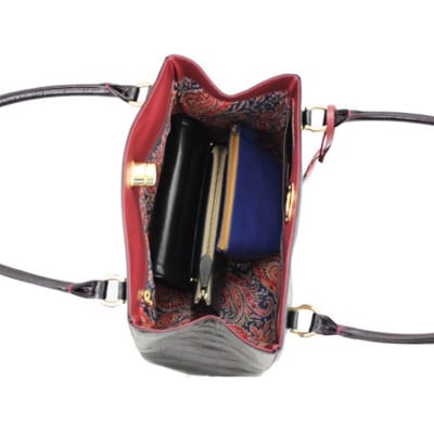 【濱野皮革工藝のトートバッグ】ソフィー ココ(ブラック)