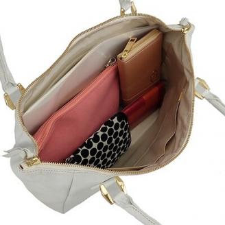 【濱野皮革工藝のニューアルディートートバッグ】軽くて毎日持ち歩きたくなるバッグです。(ホワイト)