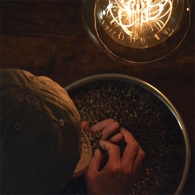 自家焙煎スペシャルティコーヒー中浅煎りブレンドと焙煎士お勧めのシングルオリジンストレート(粉)