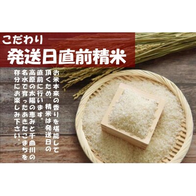 【令和4年産/はぜかけ米】長野県御代田町産あきたこまち精米5kg