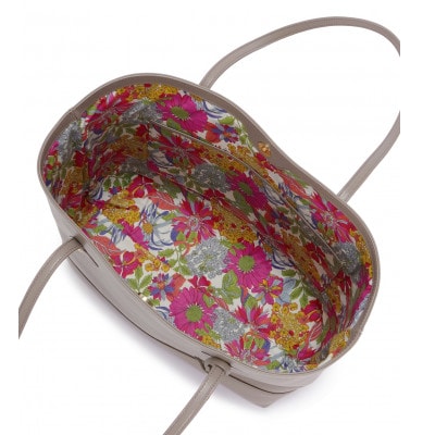 【濱野皮革工藝のバッグ】フィオーレミオトート(エクリューグレー)